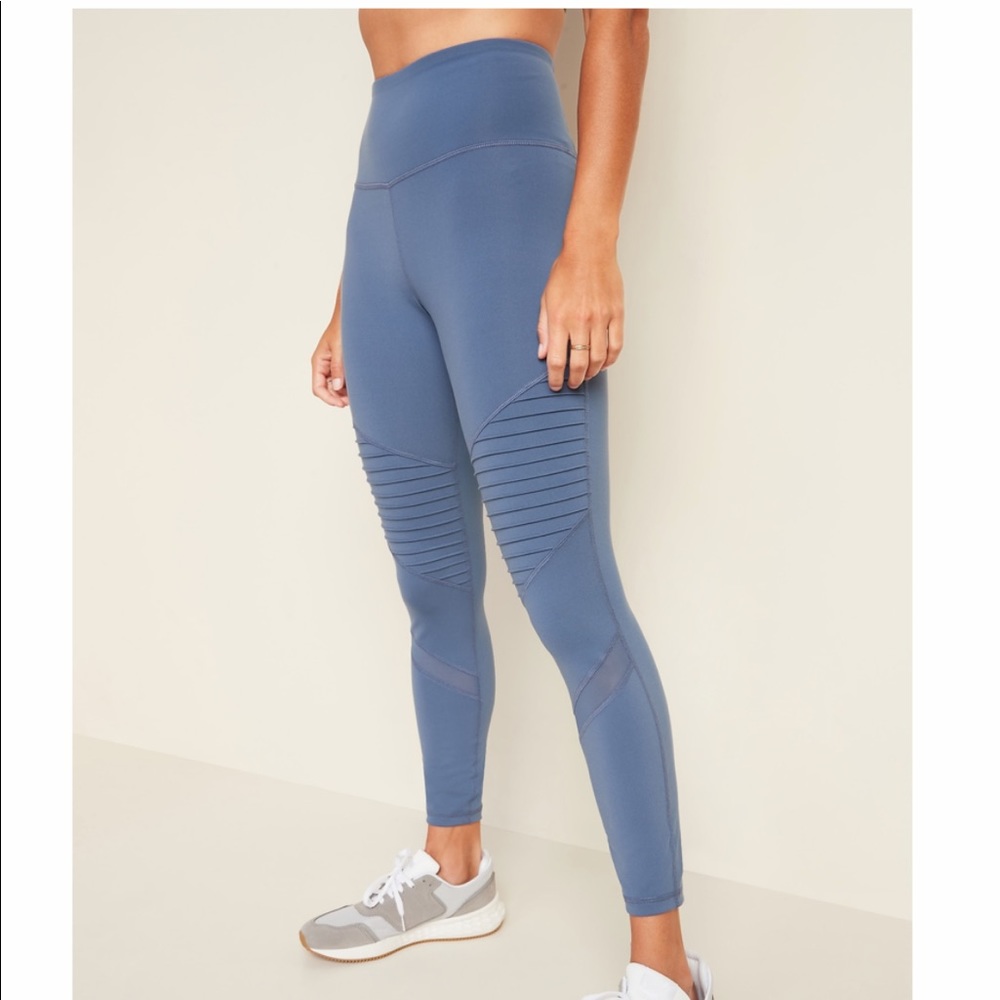 Old Navy Elevate Moto Leggings Size Medium